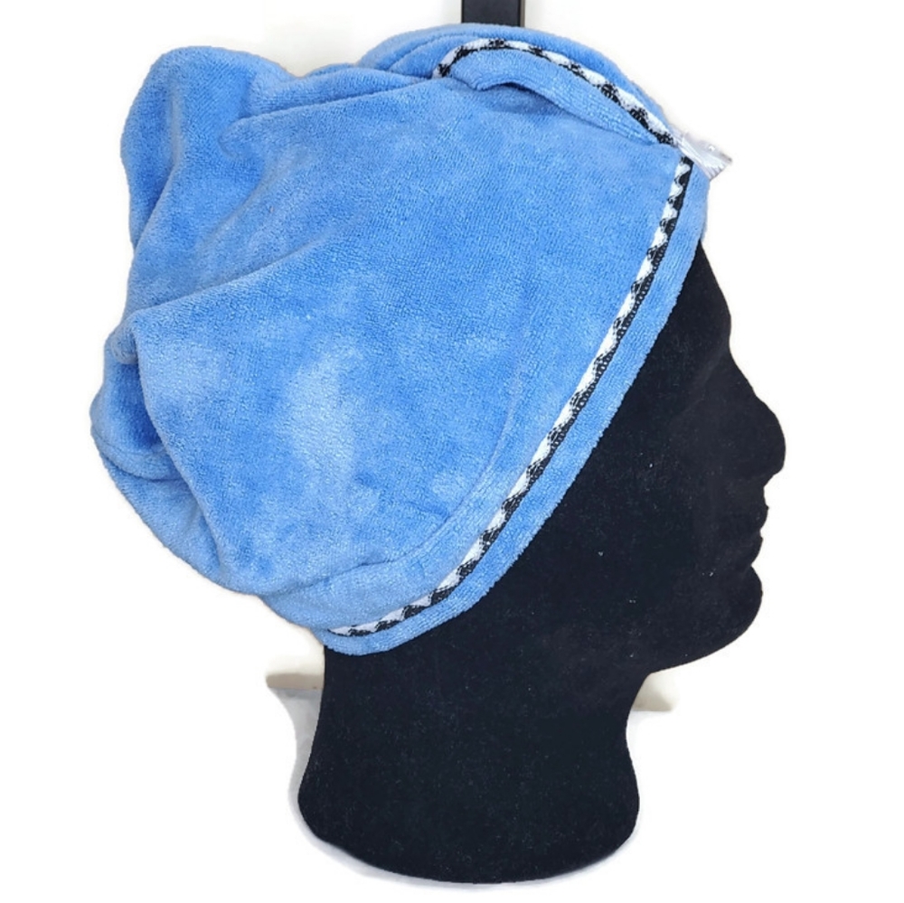 NEW Microfiber Hair Turban Polyester Towel
